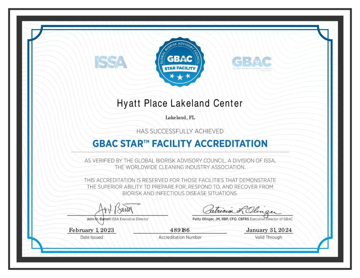 Hyatt Place Lakeland Center Bagian luar foto